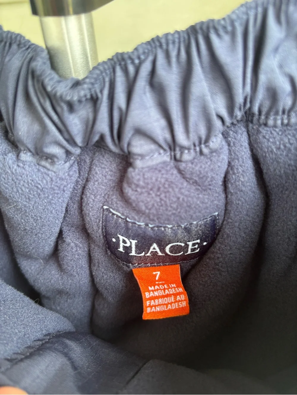 The Children’s Place Boys Snow Pants Size 7 Navy Blue Insulated Ski Winter